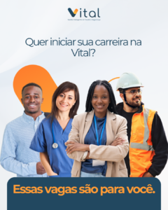 Vagas abertas na Vital: confira as oportunidades e candidate-se 1 TECNICO EM ENFERMAGEM GESTOR CONTRATOS Estagio vital